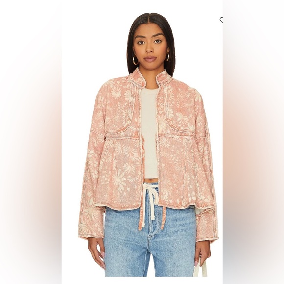 NWT Free People Lua Bed Jacket, size M - Picture 7 of 9